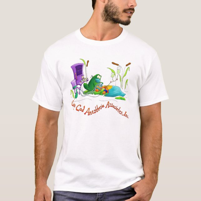 Cape Cod Anesthesia Frog T-Shirt (Front)