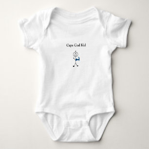 Cape Cod Baby T-Shirt w/Snaps Baby Bodysuit