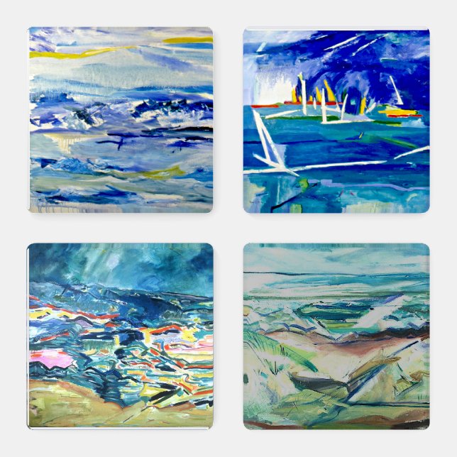 Cape Cod Beach Coasters (Set)
