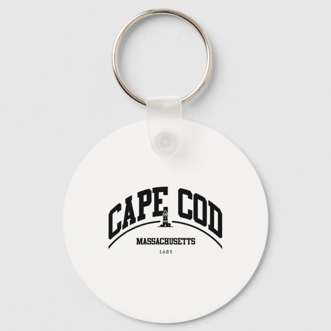 Cape Cod Beach Cod Family Vacation Cape Cod Trip V Keychain (Front)