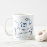 Cape Cod Beach House Decor Gift  Coffee Mug<br><div class="desc">It's always Summertime with this beautiful custom Cape Cod mug, with Emerson's "Live in the sunshine... " quote on the back. Perfect housewarming gift for a new family home, summer home or beach cottage on Cape Cod. Celebrate your favorite summertime (or year round) place to call home with this custom...</div>