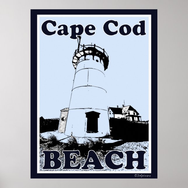 Cape Cod Beach Poster (Front)