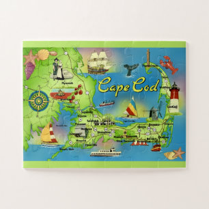Cape Cod Big Piece Jigsaw Puzzle