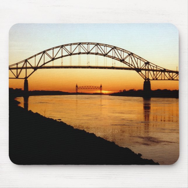 Cape Cod Bourne Bridge Mouse Pad (Front)