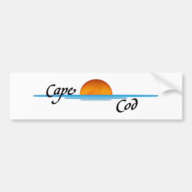 Cape Cod Bumper Sticker (Front)