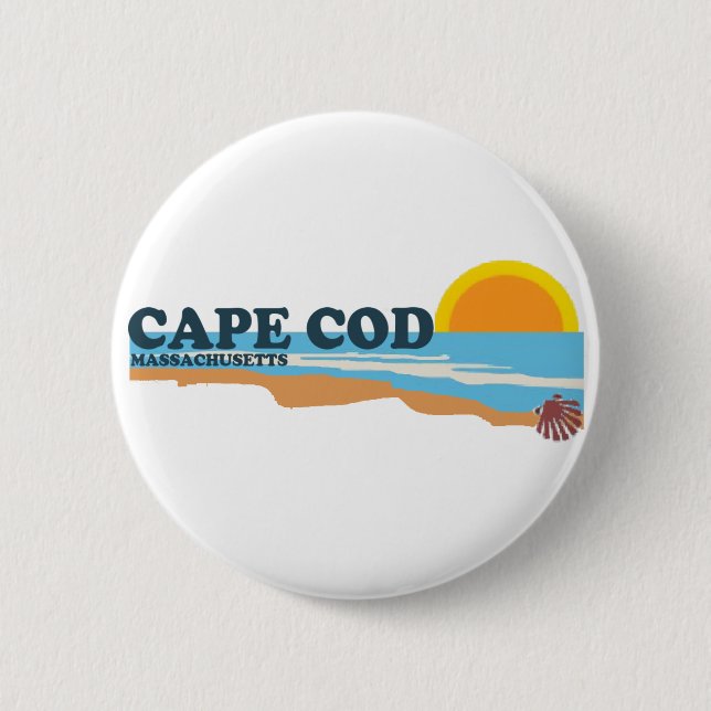 Cape Cod. Button (Front)