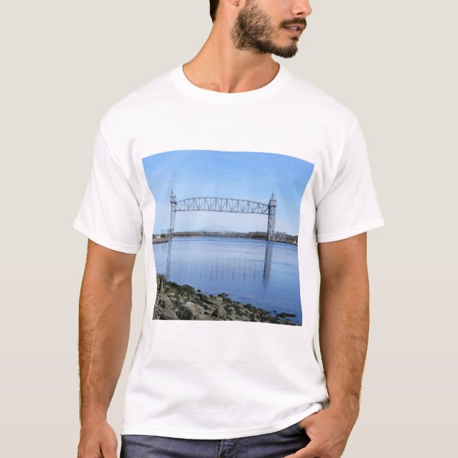 Cape Cod Canal Railroad Bridge T-Shirt (Front)