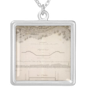 Cape Cod Canal Silver Plated Necklace