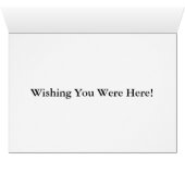Cape Cod Card, "Wishing You Were Here" Cards (Inside Horizontal (Bottom))