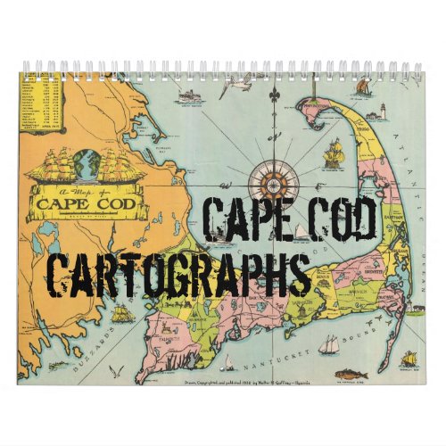 Cape Cod Cartographs Calendar