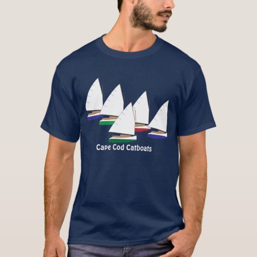 Cape Cod Catboats T_Shirt