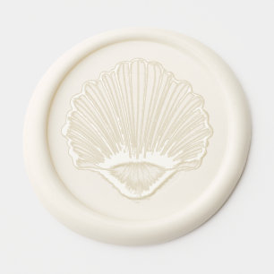 CAPE COD COASTAL Seashell Wax Seal Sticker