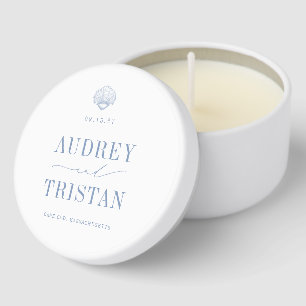CAPE COD Coastal Wedding Mini Candle Favors