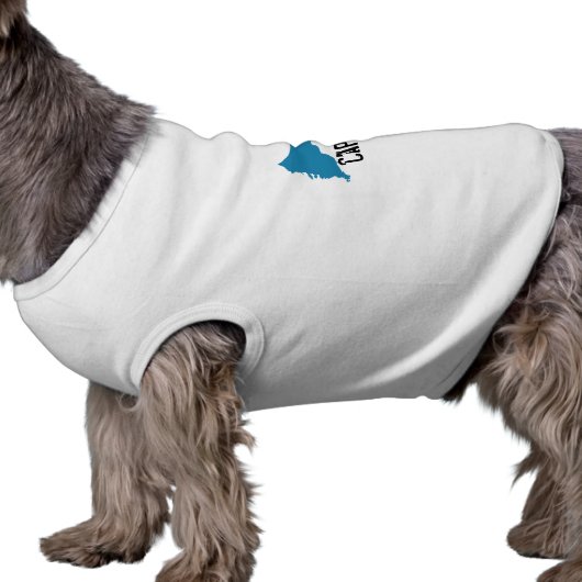 Cape Cod Dog Sweater T-Shirt (Side)