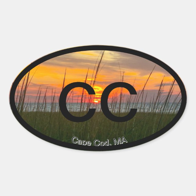 Cape Cod Euro Sticker (Front)