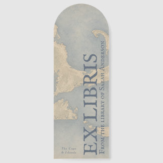 Cape Cod Ex Libris Bookmark