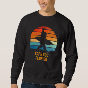 Cape Cod Florida Sasquatch Souvenir Sweatshirt