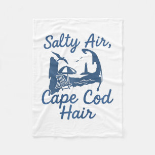 Cape Cod Hair Fleece Blanket