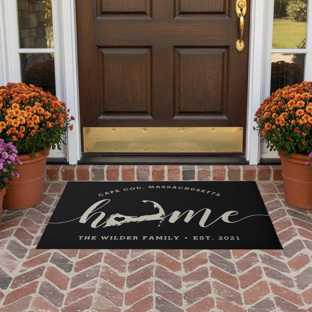 Cape Cod Home Town Personalized Doormat (Creator Uploaded)