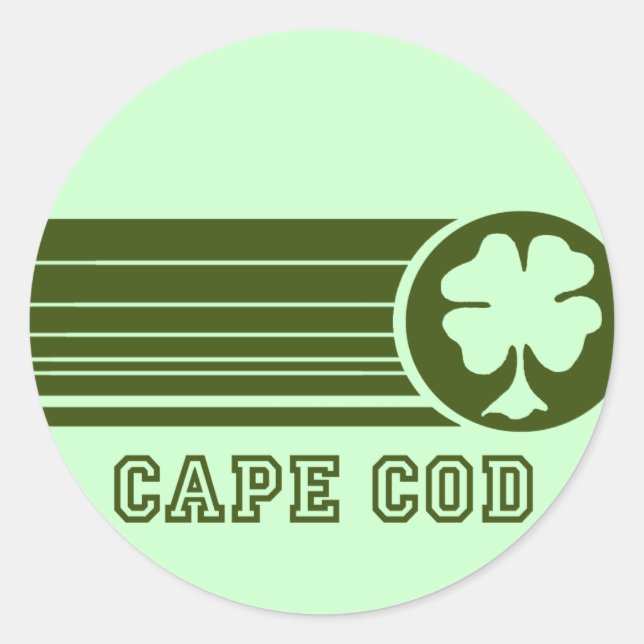 Cape Cod Irish Sticker (Front)