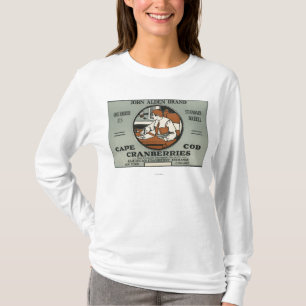 Cape Cod John Alden Brand Cranberry Label T-Shirt