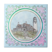 Cape Cod Lighthouse tile
