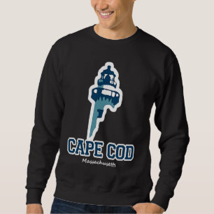 Cape Cod Lighthouse Massachusetts College Varsity Sweatshirt