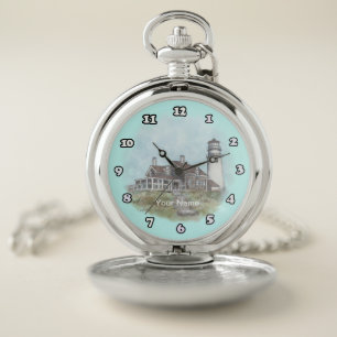 Cape Cod Lighthouse  Pocket Watch