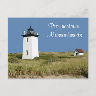 Cape Cod Lighthouse Provincetown MA  Post Card