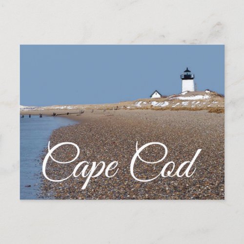 Cape Cod Lighthouse Provincetown MA Post Card