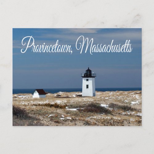 Cape Cod Lighthouse Provincetown MA  Post Card