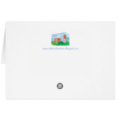 Cape Cod Lighthouse Sketch Blank Cards (Back Horizontal)