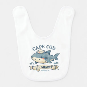 Cape Cod Lil’ Sharky Baby Bib