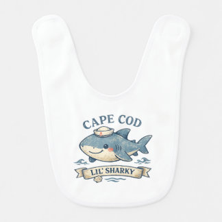 Cape Cod Lil’ Sharky Baby Bib