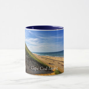 Cape Cod Living Mug - Truro Beach Scene