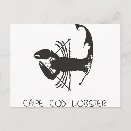 CAPE COD LOBSTER POSTCARD