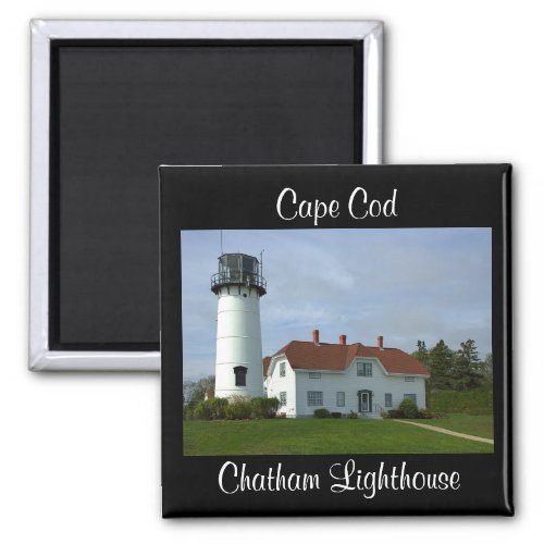 Cape Cod MA Chatham Lighthouse Fridge Magnet