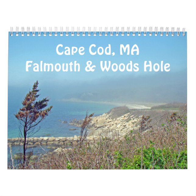Cape Cod, MA - Falmouth & Woods Hole - Calendar (Cover)
