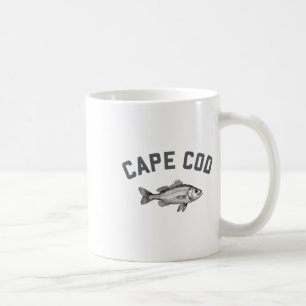 Cape Cod Machusetts Fishing Stripers  Coffee Mug