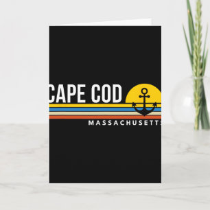 Cape Cod Machusetts Ma Vintage Retro Souvenirs Boa Card