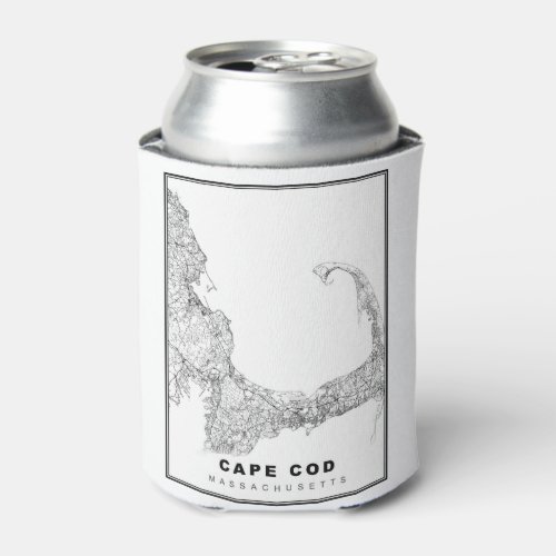 Cape Cod Map Can Cooler