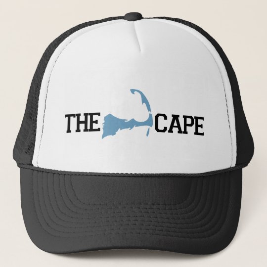 Cape Cod "Map" Design. Trucker Hat