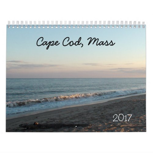 Cape Cod Mass 2017 Calendar