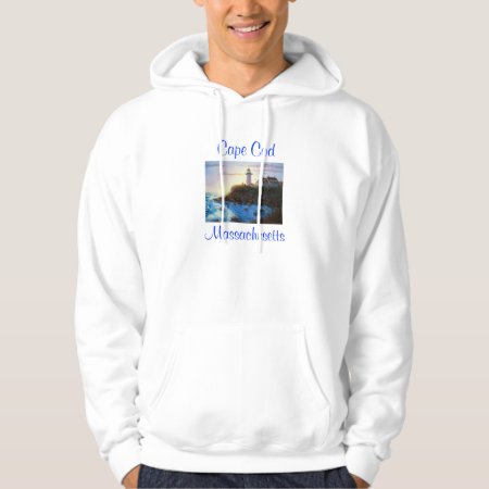Cape Cod Mass Nobska Lighthouse Sweatshirt Hoodie