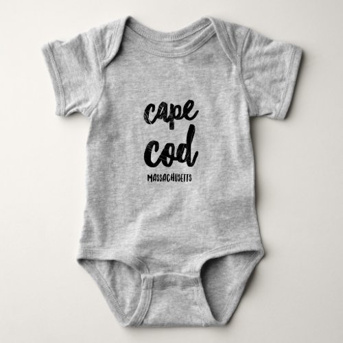 Cape Cod Massachusetts Baby Bodysuit