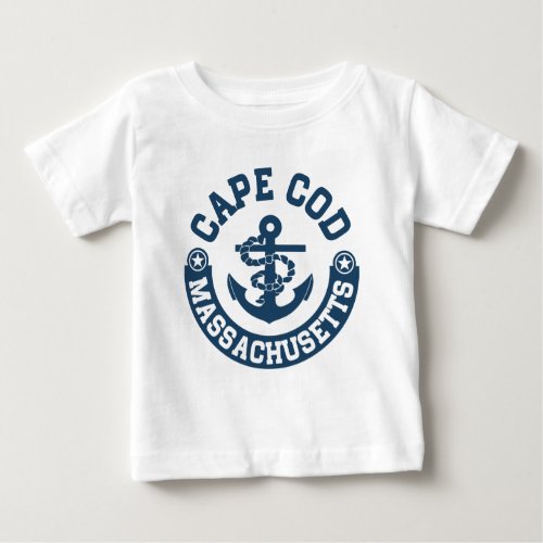 Cape Cod Massachusetts Baby T_Shirt