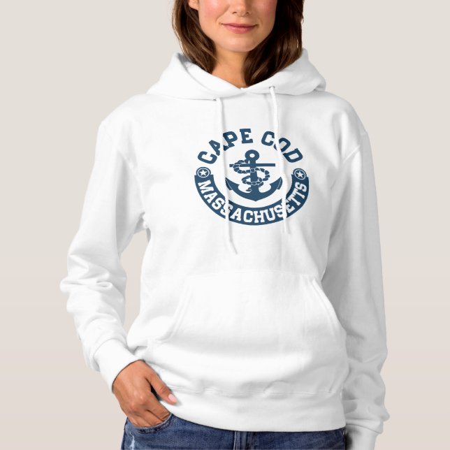 Cape Cod Massachusetts Hoodie (Front)