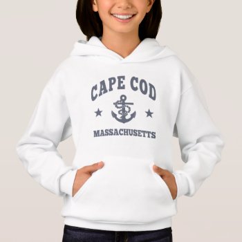 Cape Cod Massachusetts Hoodie by mcgags at Zazzle