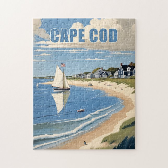 Cape Cod Massachusetts Jigsaw Puzzle (Vertical)