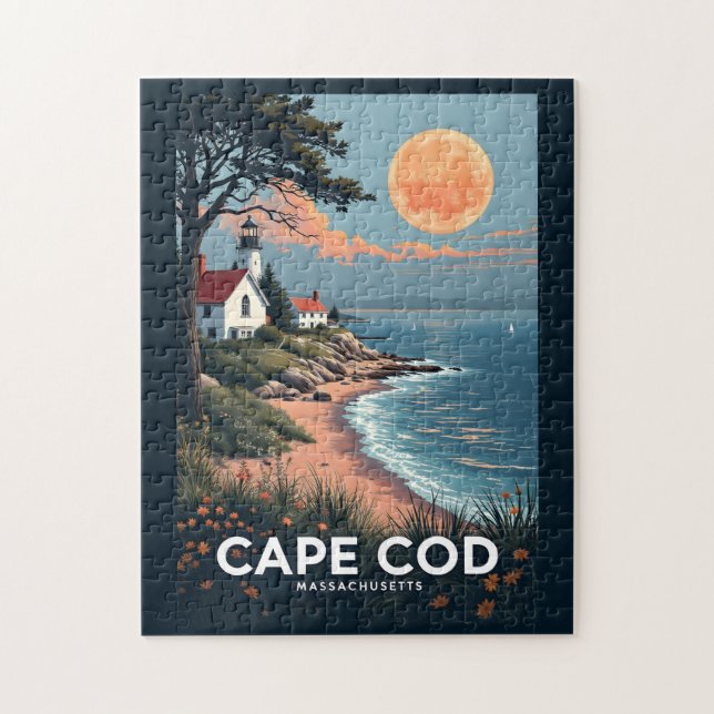 Cape Cod Massachusetts Jigsaw Puzzle (Vertical)